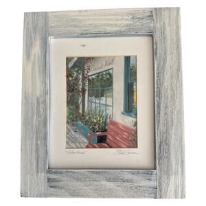 Steve Simon Newport Beach Coffee House Signed Print